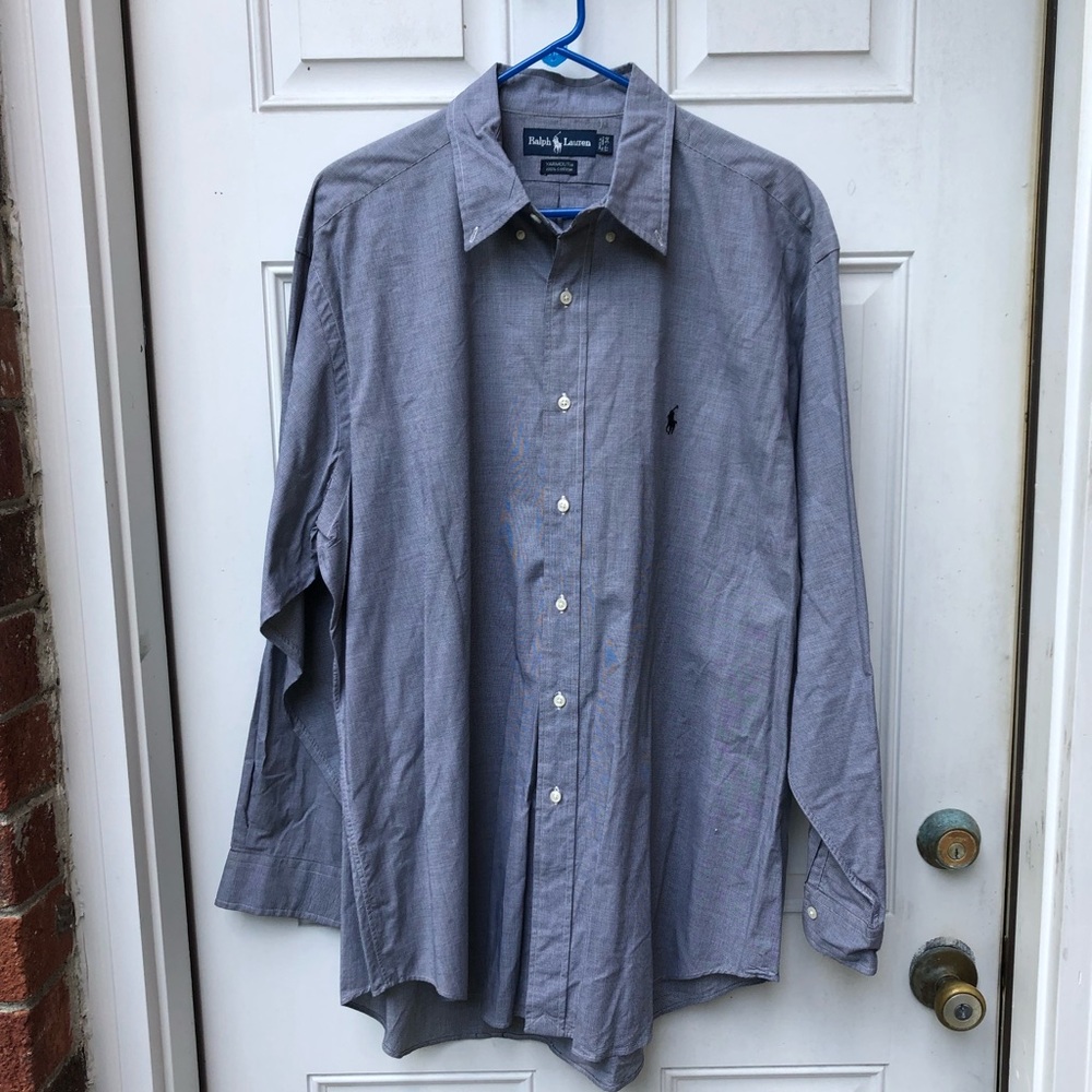 RL Checkered Button Up